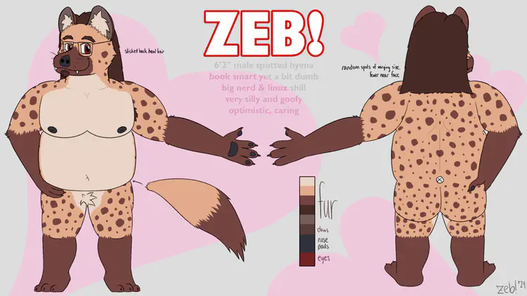 Zeb ref sheet